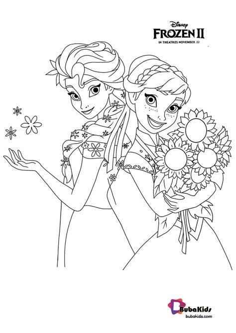 color anna and elsa|elsa and anna color sheets.